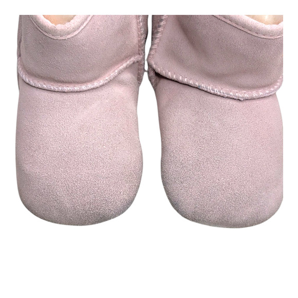 UGG Baby Girl Jesse Bow II Pink Boots with a Bow Size 4/5 12-18 months Shoes - Picture 4 of 9